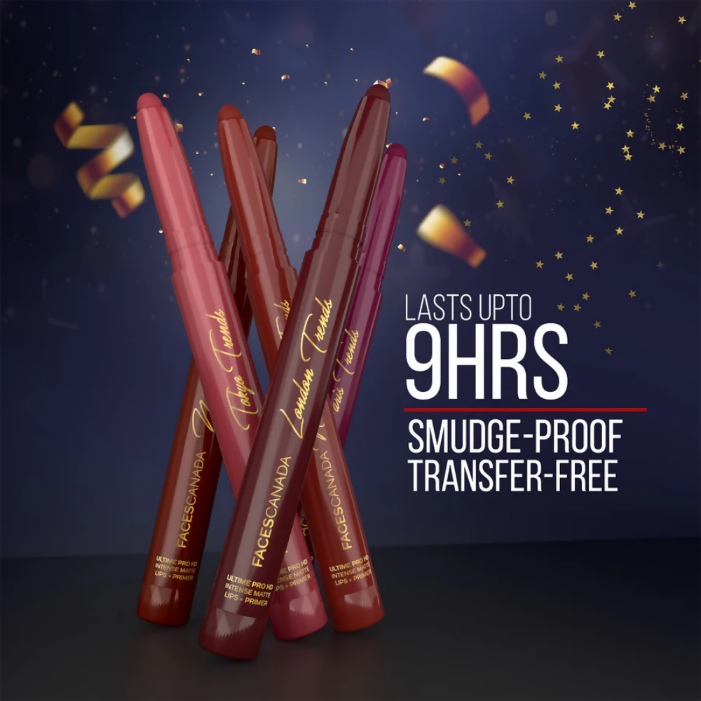 Faces Canada Ultime Pro HD Intense Matte Lips + Primer - Serious Rizz N08