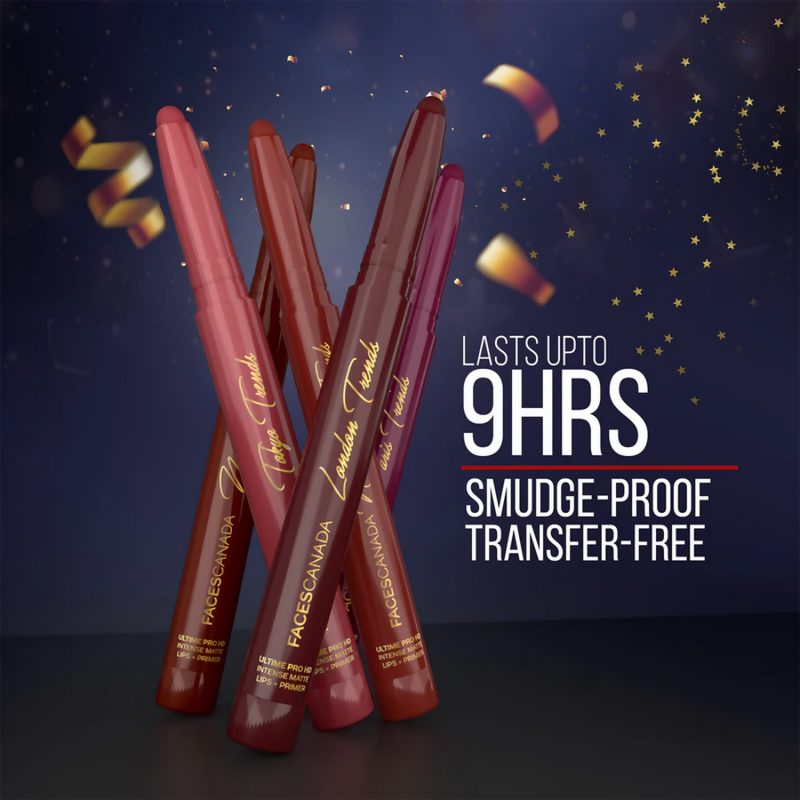 Faces Canada Ultime Pro HD Intense Matte Lips + Primer - Serious Rizz N08