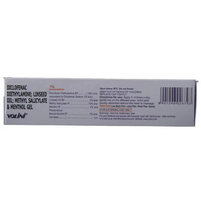 Volini Pain Relief Gel