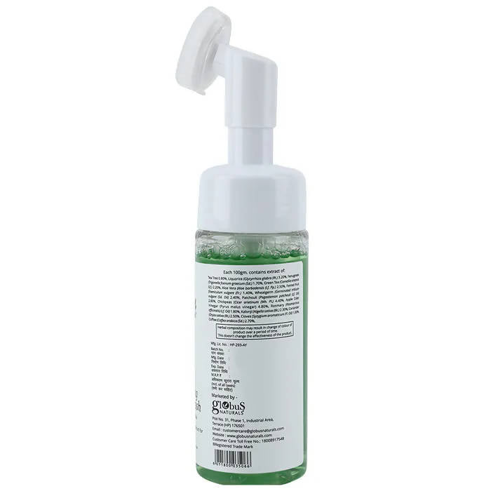 Globus Naturals Tea Tree Foaming Face Wash