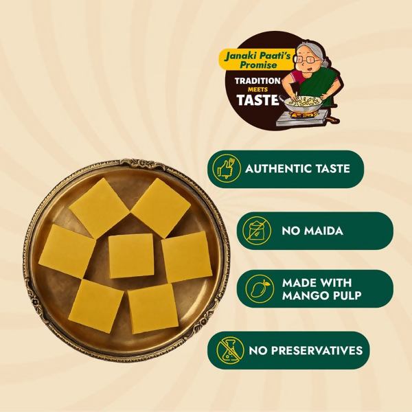 Sweet Karam Coffee Mango Burfi