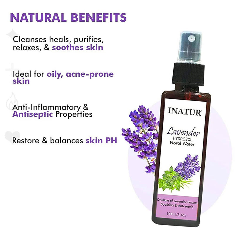 Inatur Lavender Hydrosol Floral Water