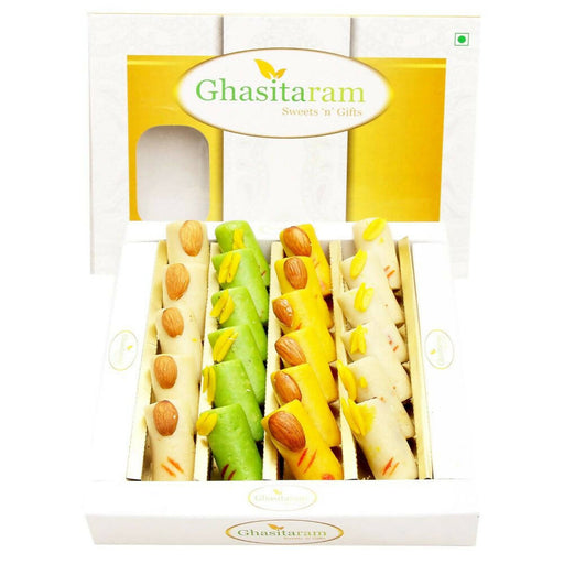 Ghasitaram Sugarfree Assorted Rolls Sweet Box