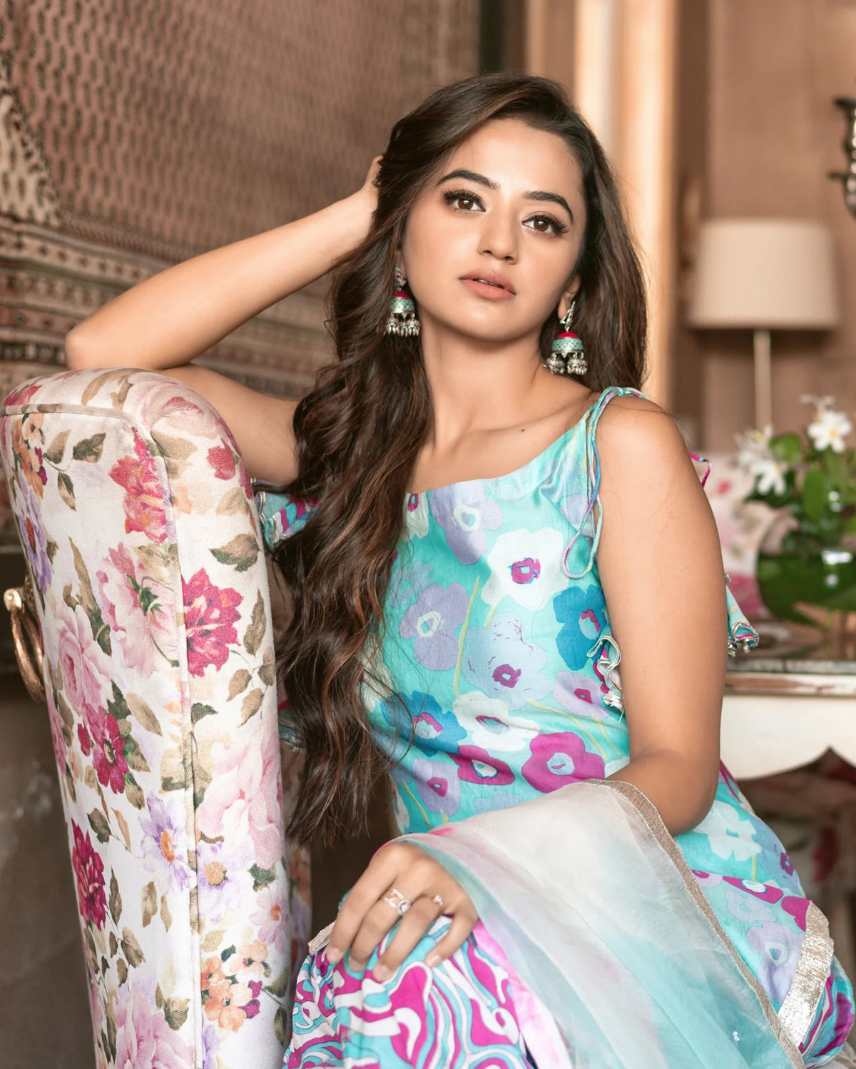 Dizi Chanderi Sharara Set