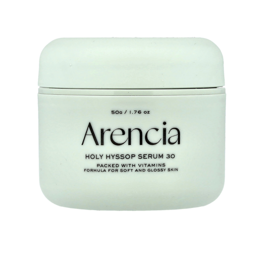 Arencia Holy Hyssop Serum 30 - Brightening Serum for Korean Glass Skin, Reduces Hyperpigmentation