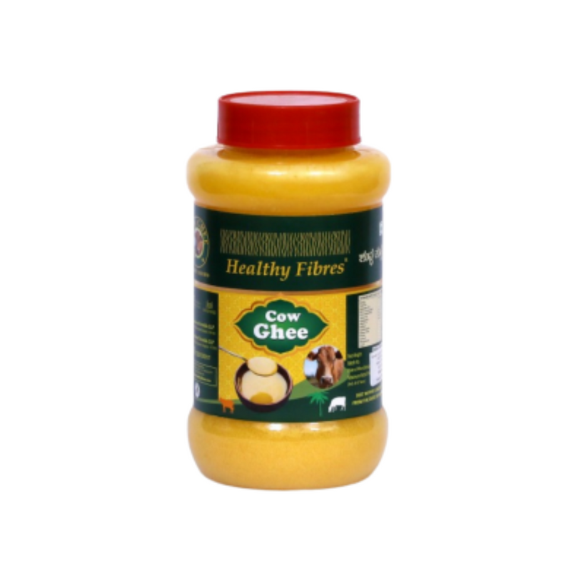 Healthy Fibres Cow Ghee | Homemade Cow Desi Ghee | Pure Cow Ghee for Better Digestion and Immunity