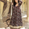 Vaniki Handblock Tier Sharara Set