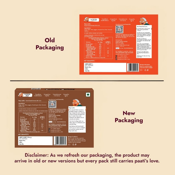 Sweet Karam Coffee Ragi Laddu