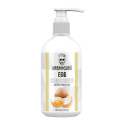 Urbanguru Egg Conditioner with Protein bottle on a white background
