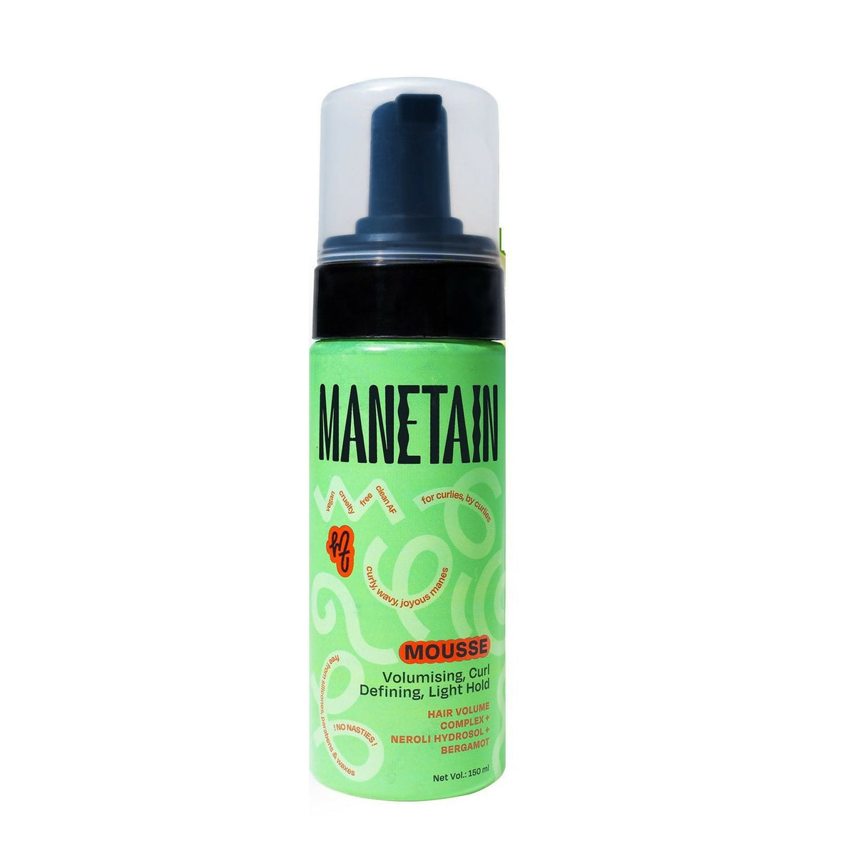 Manetain Hair Mousse for Dry and Frizzy Hair