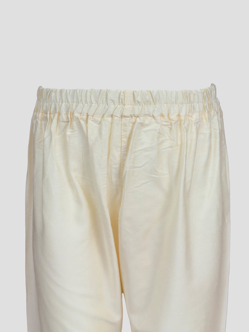 Boys Maroon Rayon Bandhani Kurta Pyjama Set