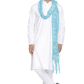 Men's Blue Viscose Dupatta