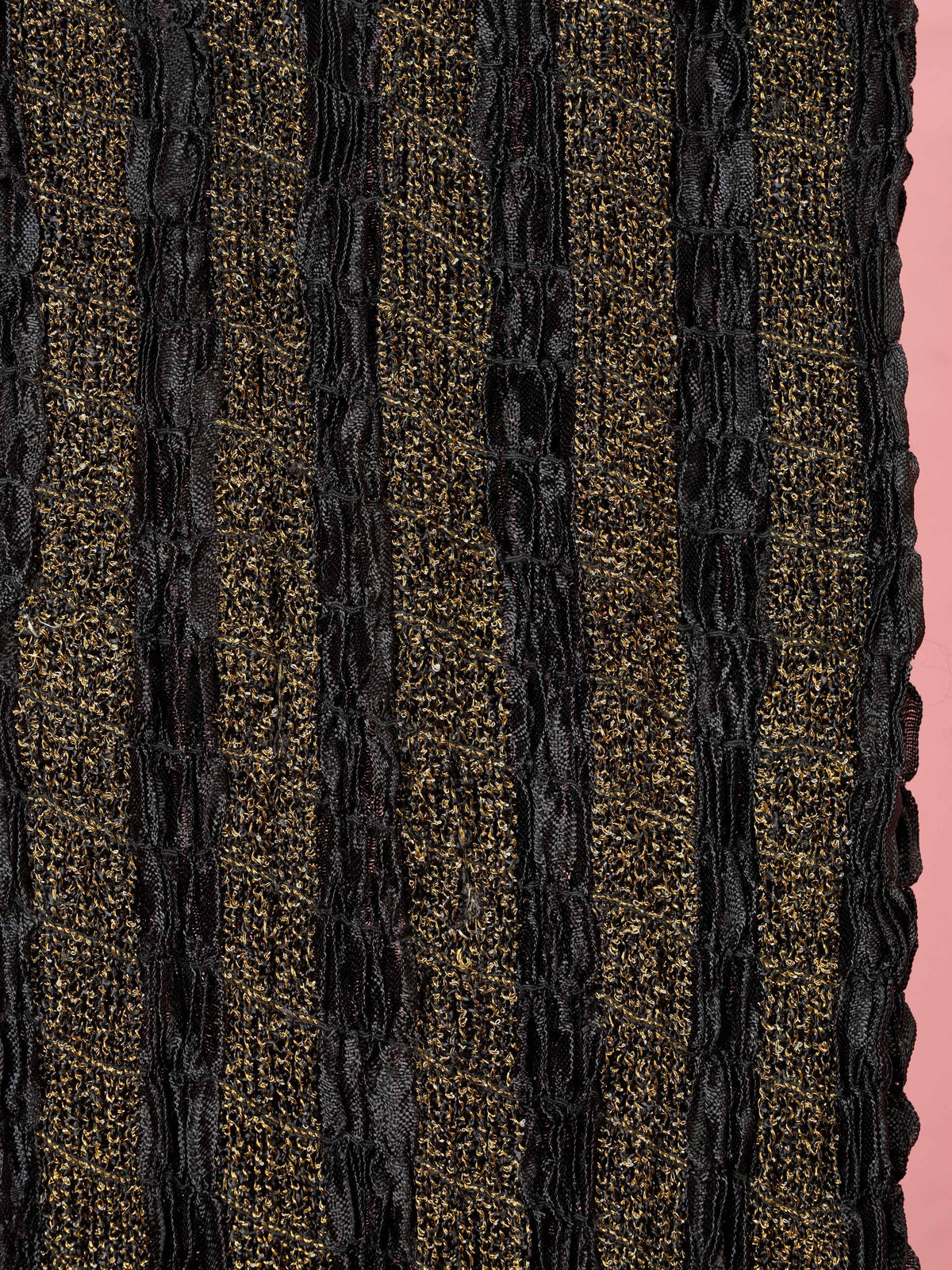 Elegant Black Crushed Dupatta