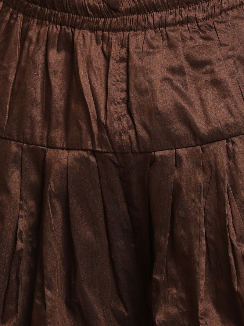 Men's Beige Sherwani Set