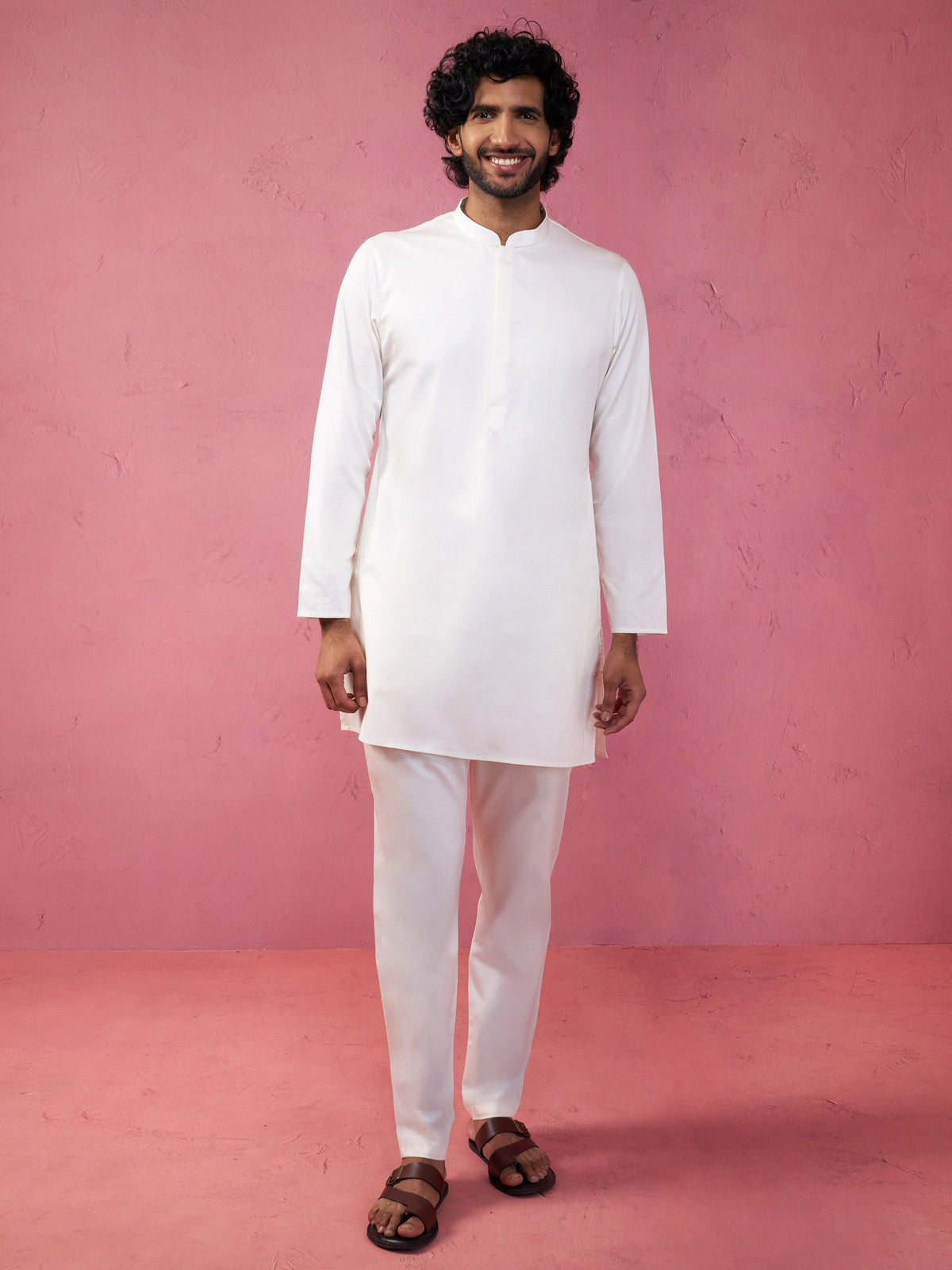 Men's Turquoise Nehru Jacket Set