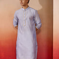 Men's Hawa Silk Jacquard Kurta