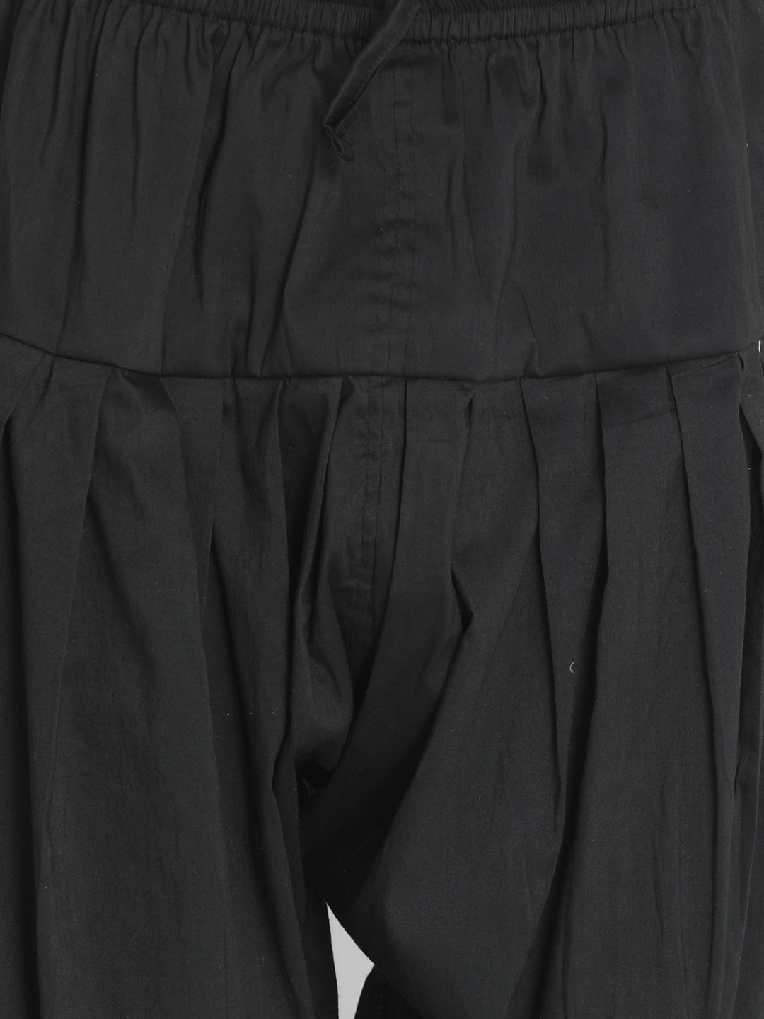 Men's Black Silk Blend Sherwani,Kurta And Patiala Set