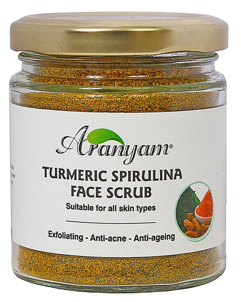 Aranyam Turmeric Spirulina Face Scrub