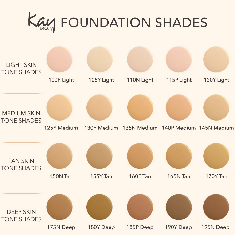 Kay Beauty By Katrina Kaif Hydrating Foundation - 105Y Light