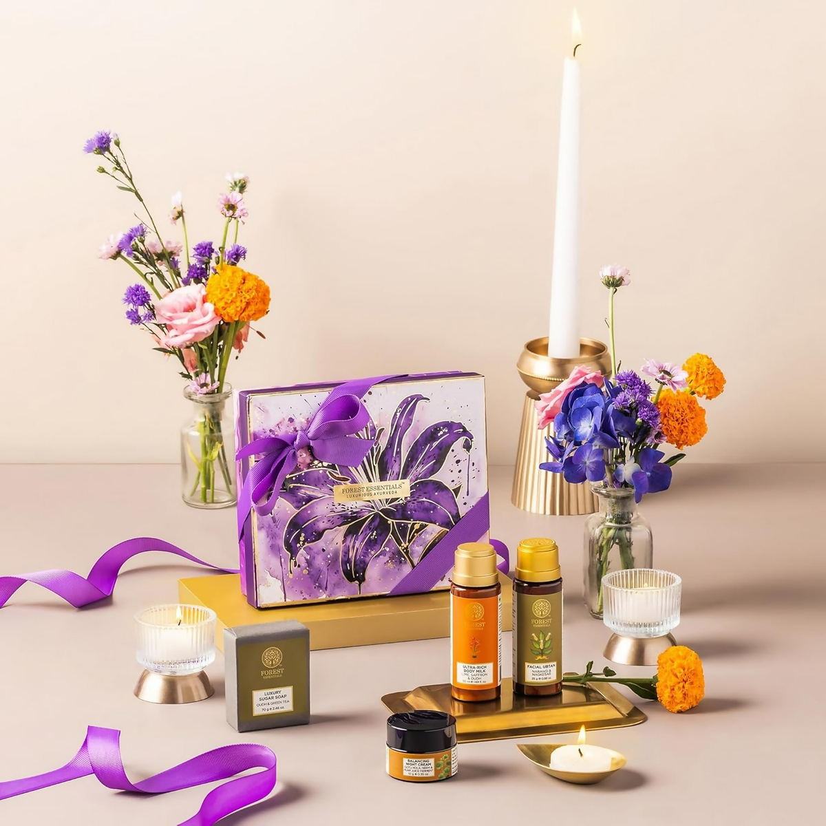 Forest Essentials Nalini Face & Body Essentials Kit