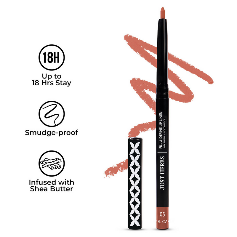 Just Herbs Fill & Define Lip Liner - Caramel Carnival