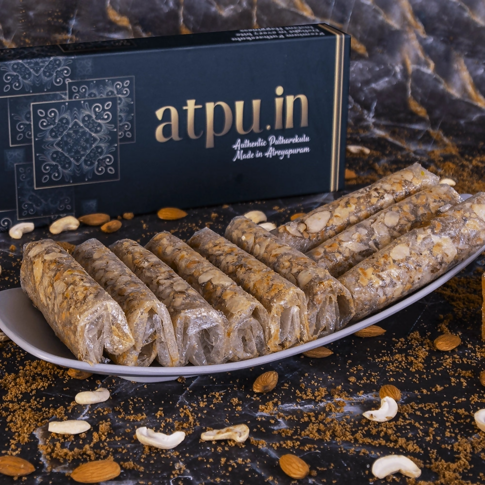 ATPU’s Exotic Special Dry Fruits Putharekulu - Horlicks (Vintage Flavour)