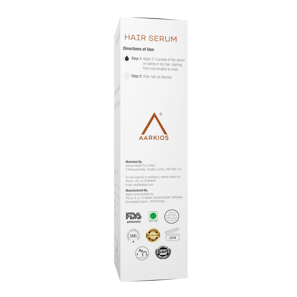 Flawless Finesse By HealthAid Hair Serum