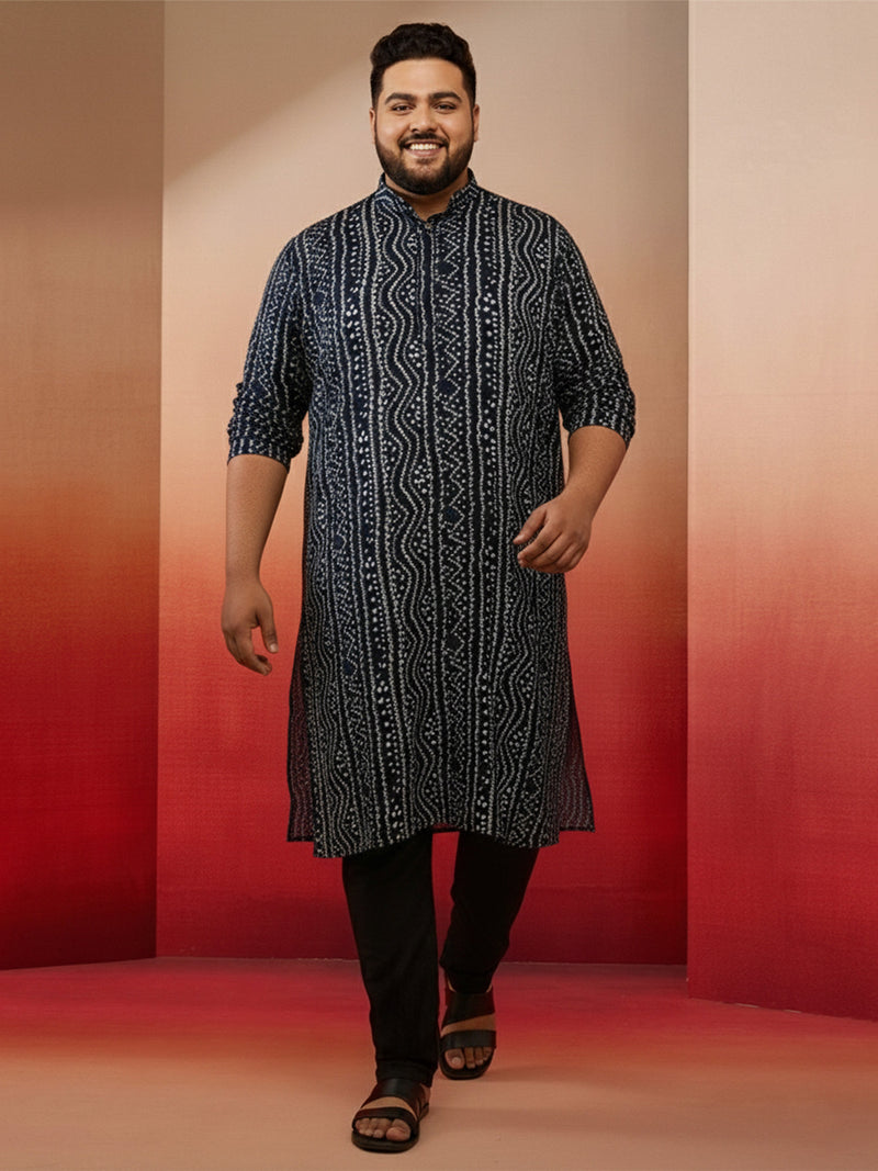 Men's Black Cotton Lycra Pant Style Pyjama