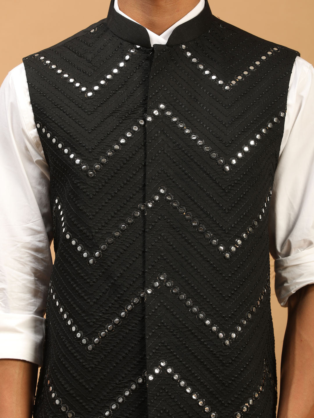 Men's Black Mirror Jacket