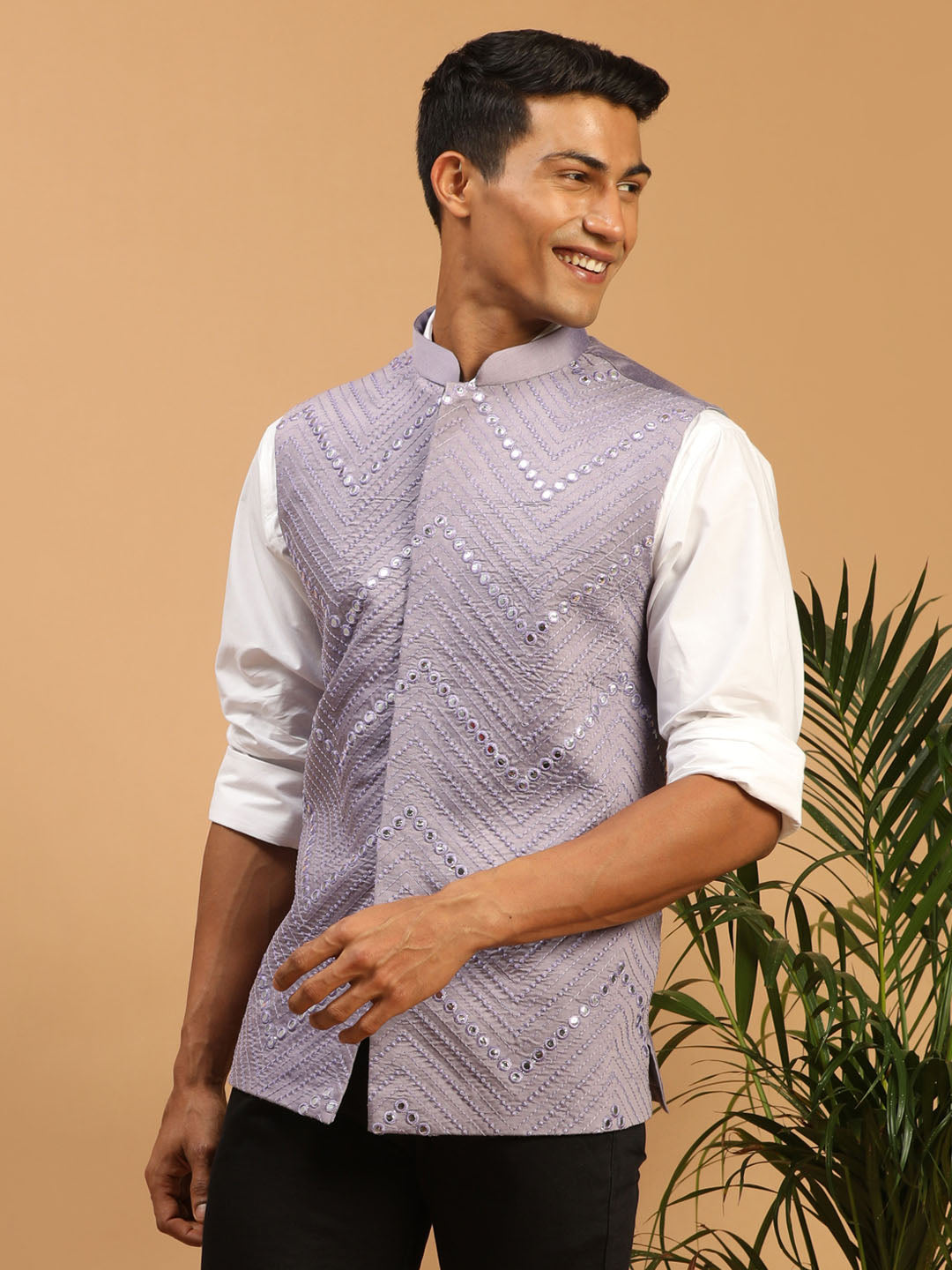 Men's Purple Mirror Jacket