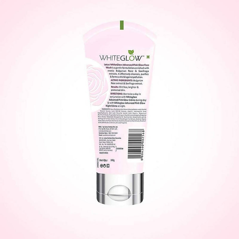 Lotus Herbals Whiteglow Advanced Pink Glow Face Wash