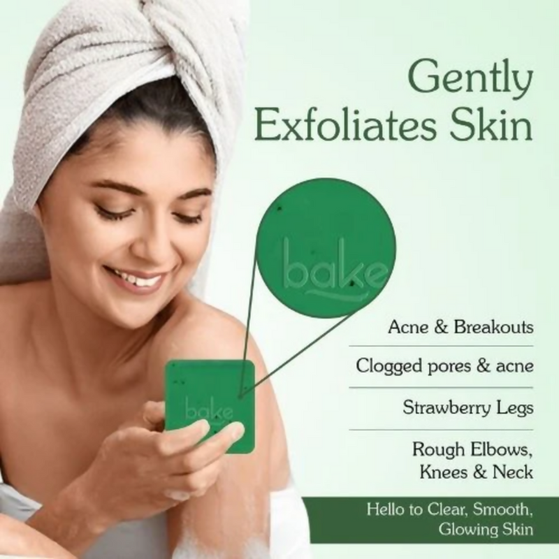 Bake 10% AHA + 1% BHA Scrub Treatment Soap