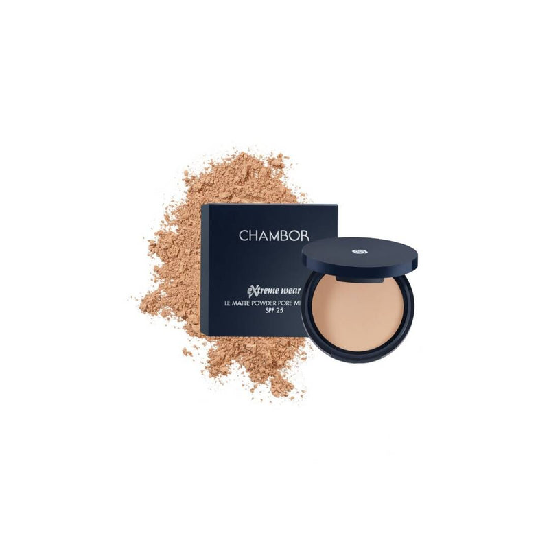 Chambor Extreme Wear Le Matte Compact - Ivory Medium