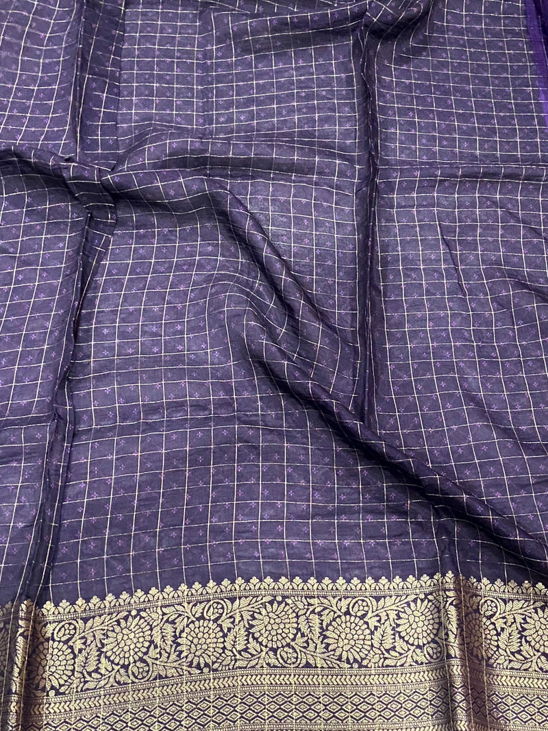 Mughal Heritage Viscose Dola Silk Saree