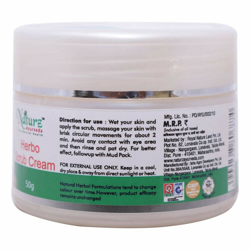 Naturz Ayurveda Herbo Scrub Cream