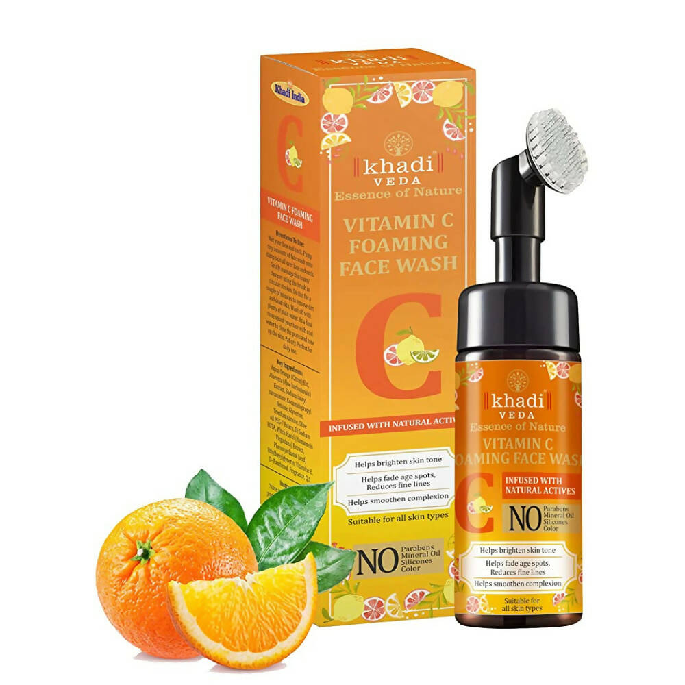 Khadi Veda Vitamin C Foaming Face Wash