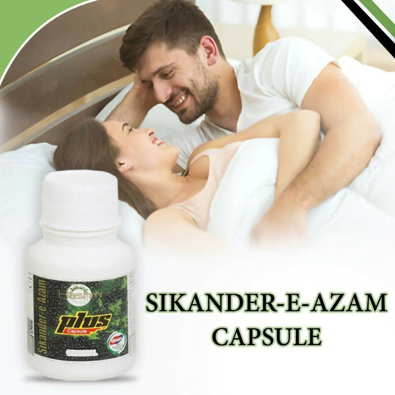 Hashmi Sikander-E-Azam Plus Capsule – May Support Men's Wellness & Vitality