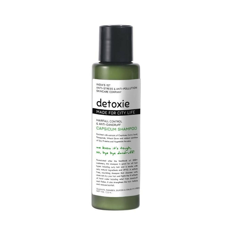 Detoxie Anti-Dandruff & Flake Relief Capsicum Shampoo