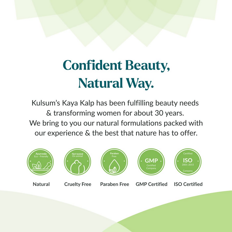 Kulsum's Kaya Kalp Zeema Face Cleanser For Skin Purification & Oil Control With Eucalyptus & Clove