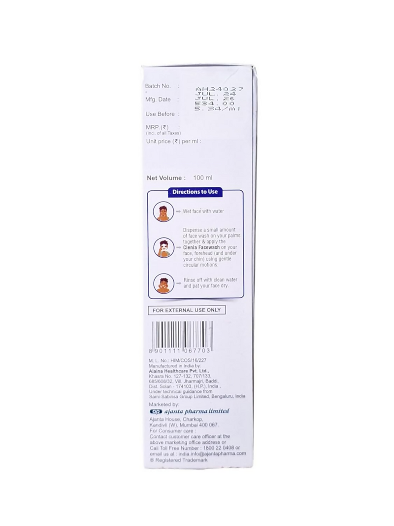 New Clenia Skin Rejuvenating Face Wash