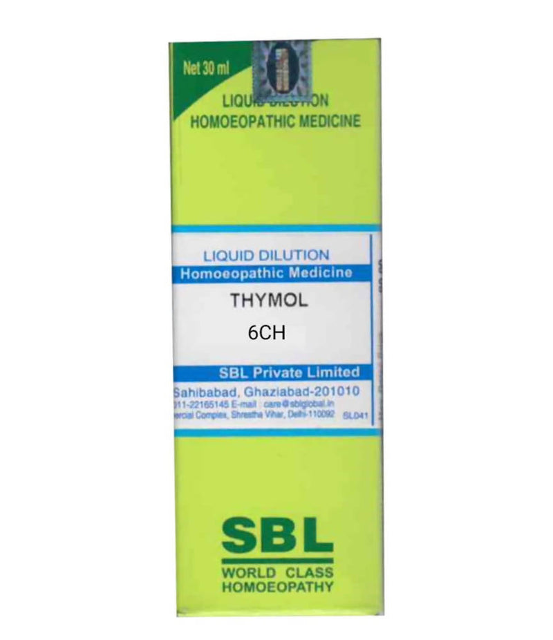 SBL Homeopathy Thymol Dilution - Limited Time Offer