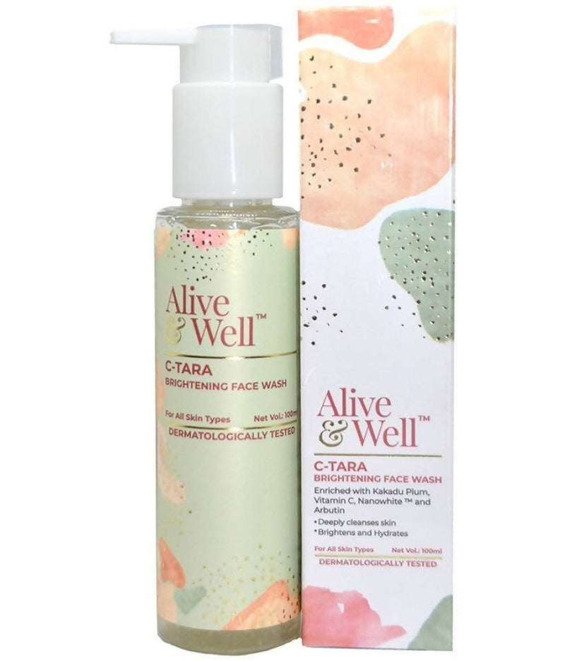 Alive & Well C-Tara Brightening Face Wash