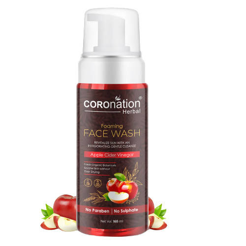 Coronation Herbal Apple Cider Vinegar Foaming Face Wash