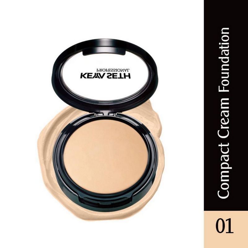 Keya Seth Aromatherapy Professional Compact Cream Foundation - Shade 1