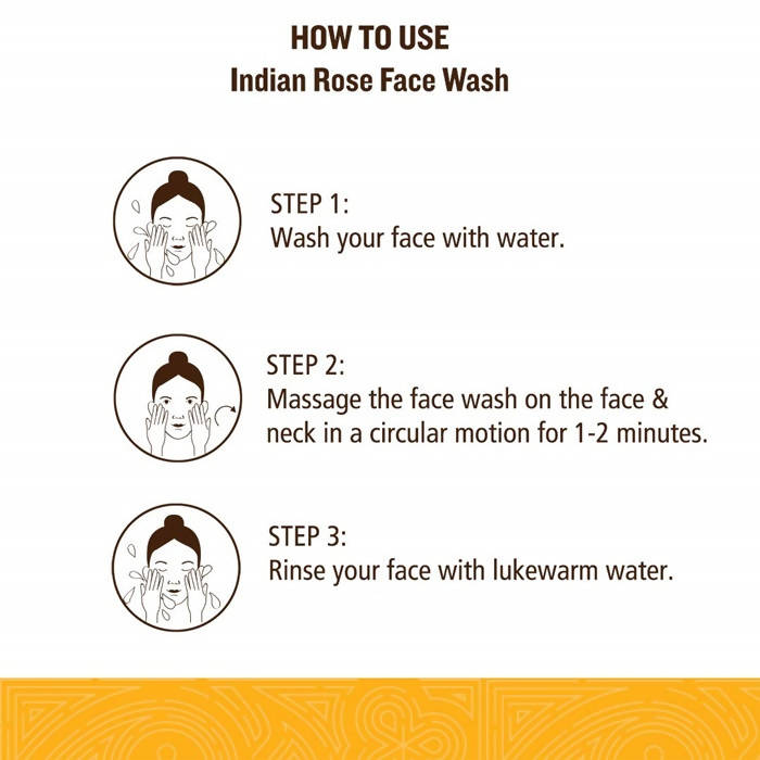 Soultree Indian Rose Face Wash With Turmeric & Honey