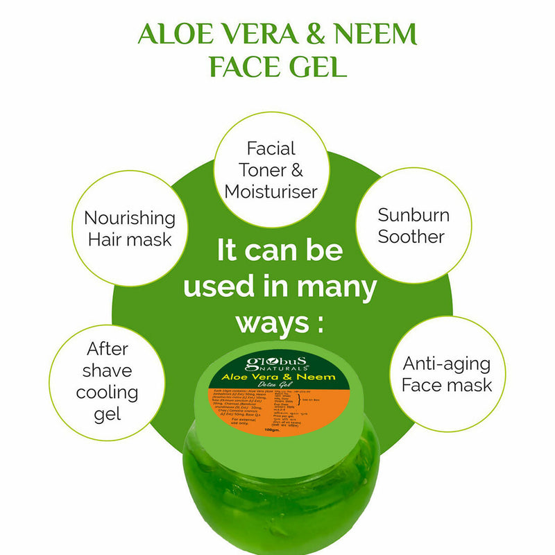 Globus Naturals Aloe vera neem Gel