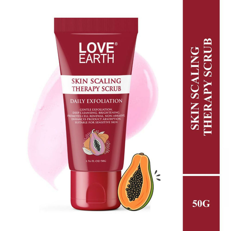 Love Earth Skin Scaling Therapy Scrub Daily Exfoliation