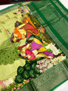 Pichwai Pure Viscose Dola Saree