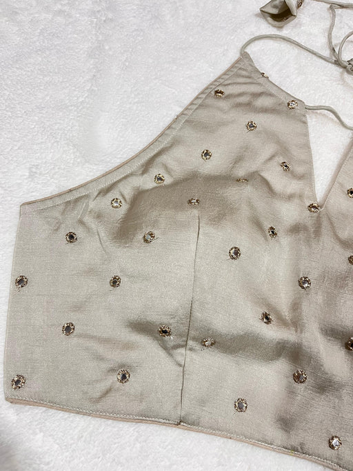 Ivory Halter Blouse
