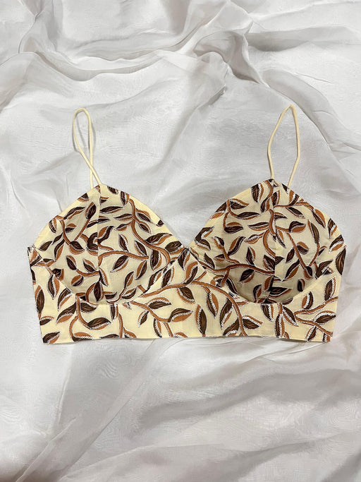 Petals & Ivory Blouse